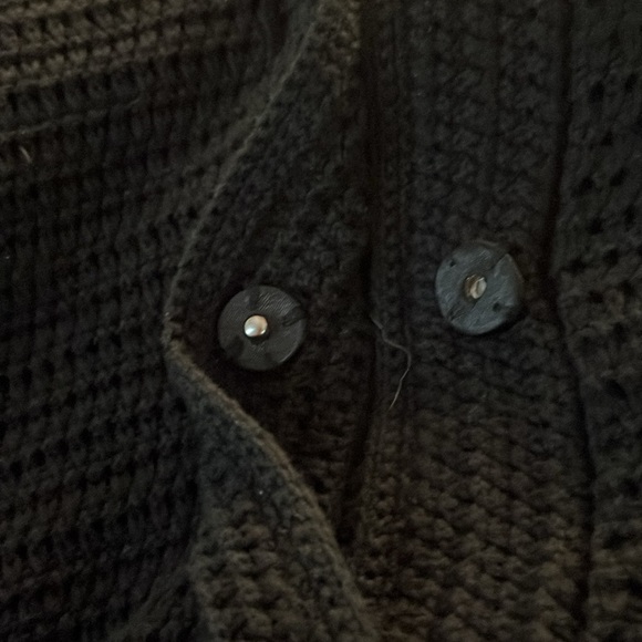 Chico’s womens black snap up knit cardigan sweater . - Picture 11 of 12